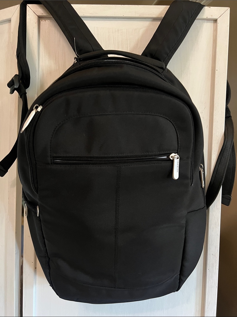 Black travelon Backpack/ commuter bag- great condition- read description